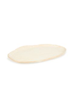 Serving dish 39x23,5xH2,5cm beige Nomad