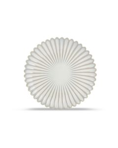 Teller flach 20cm nuance white Lotus