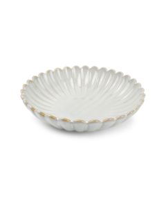 Assiette creuse 22xH5cm nuance white Lotus