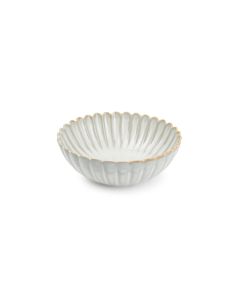 Bowl 13xH4,5cm nuance white Lotus