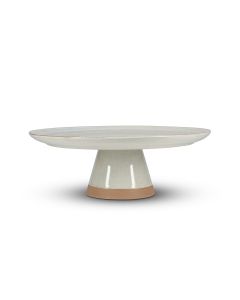 Taartplateau 33,5xH12cm beige Cameo