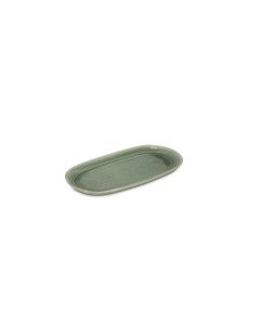 Serving dish 33,5x18cm green Cameo
