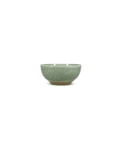 Plat à servir 23xH11cm vert Cameo