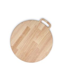 Serving board 40/44xH1,5cm with handle wood Essenza
