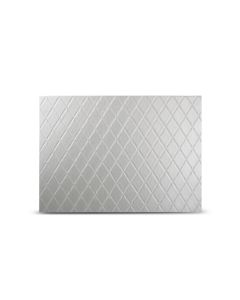 Platzset 43x30cm kariert silber TableTop