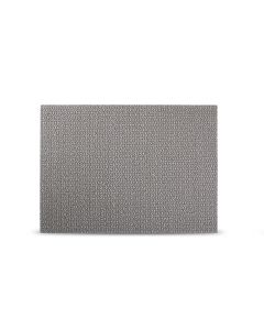 Placemat 48x34cm plait grey TableTop