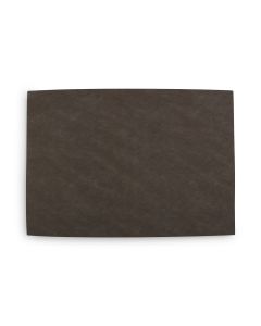 Placemat 43x30 leather look taupe cross Dinner