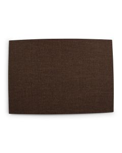 Placemat 43x30cm brown fabric look Dinner