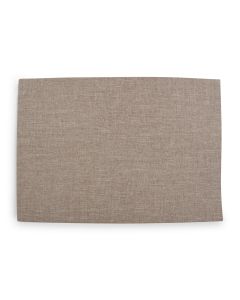 Platzset 43x30cm beige fabric look Dinner