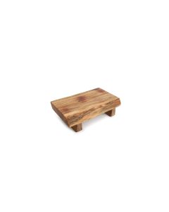 Servierbrett 28x17xH7,5cm Holz Chop