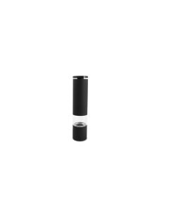 Pepper/salt grinder H21,5cm black Spice