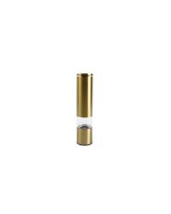 Pepper/salt grinder H21,5cm gold Spice