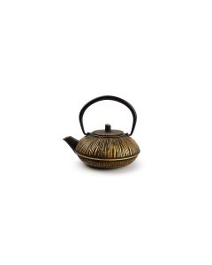 Teapot 50cl stripes gold/black My Tea