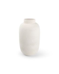 Vase 20xH34cm white Bullet