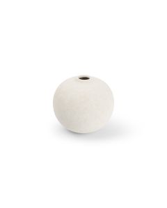 Vase 14,5xH13cm white Bullet