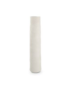 Vase 11,5xH50cm white Cone