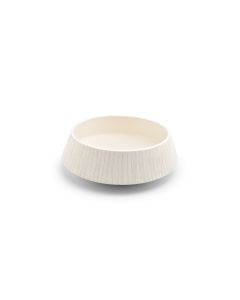 Plat décoratif 35xH12cm beige Vico