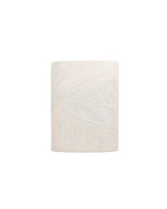 Vase 18,5x8,5xH24,5cm oval beige Vico