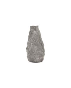 Vase 17xH33,5cm anthracite Cave