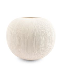 Vase 28xH23cm beige Vico