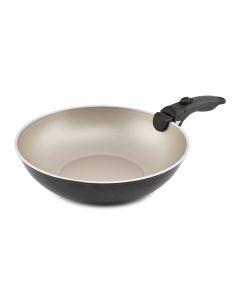 Poêle wok 29xH8cm anti-adhésive So Nature