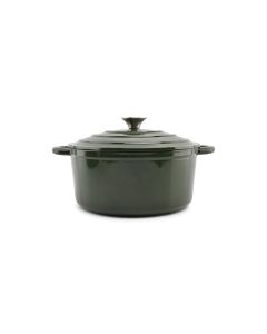 Cooking pot 26cm cast iron green Ferno