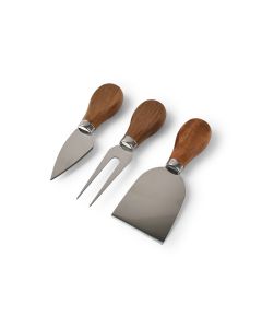Käsemesser Set 3-teilig Holz Fromage