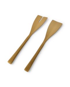 Salatbesteck 2-teilig gold Equip
