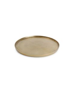 Decorative dish 37xH1,5cm gold Palace