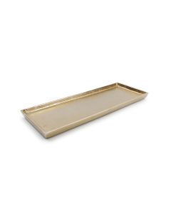 Decorative dish 37x14cm gold Charm