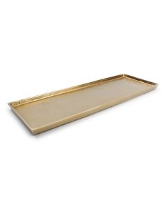 Decorative dish 48,5x16cm gold Charm