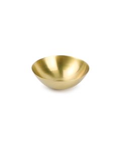 Decorative dish 12xH4,5cm gold Gala