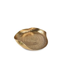 Decorative dish 37xH6,5cm gold Servo