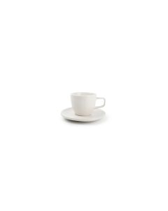 Mocha cup 10cl and saucer white Mielo