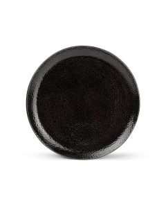 Assiette plate 26,5cm noir Mielo