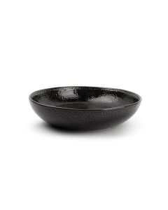 Assiette creuse 21,5xH5cm noir Mielo