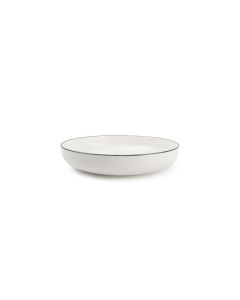 Deep plate 21,5xH4cm white Studio Base