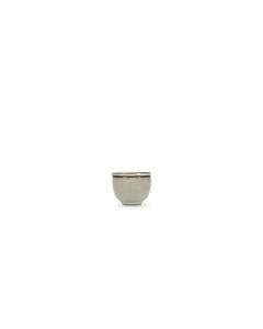 Sugar pot 10cl with lid green Artisan