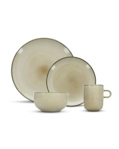 Service 16-teilig Elfenbein Meridian