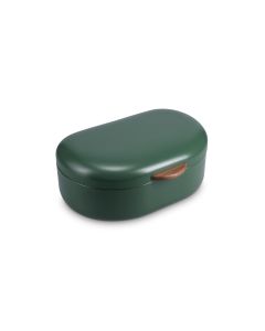 Bread bin 33,5x21xH14,5cm green Crust