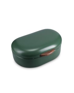 Bread bin 40x29xH19,5cm green Crust