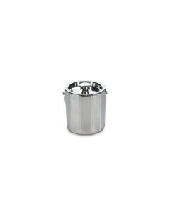 Ice bucket 15,5xH17,5cm double wall silver Nox