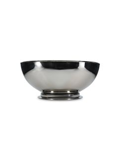 Seau à champagne vasque 42,5xH19cm double paroi argent Bar
