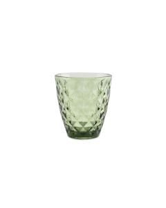 Glass 22cl green Prisma - set/4