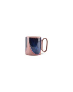 Mug 39cl pink/blue Paint