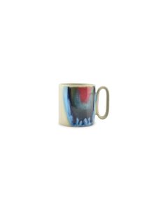 Mug 39cl green/rainbow Paint