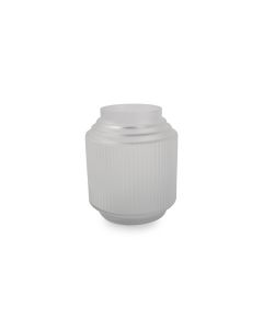 Vase 15xH18cm matte white Ribble