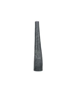 Kerze 9xH40cm blau Twig