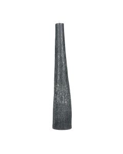 Kerze 9xH49,5cm blau Twig