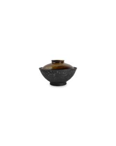 Bowl 16xH10cm with lid Oishi